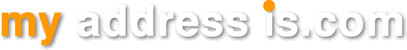 my address is logo